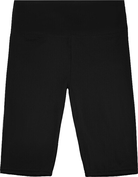 Damen-Leggings oberhalb des Knies schwarz