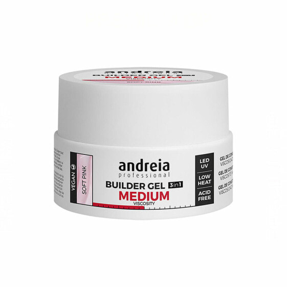 Гель-лак для ногтей Medium Viscosity Andreia Professional Builder Розовый (22 g)