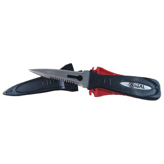 Нож подводный SIGALSUB CRZR Razor (длина лезвия 8,5 см / длина ножа 18 см)