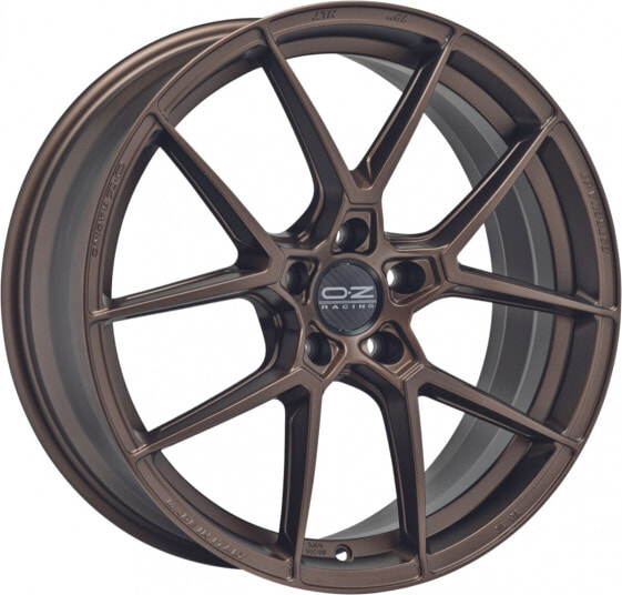 OZ Estrema GT HLT matt bronze 8.5x19 ET38 - LK5/112 ML75