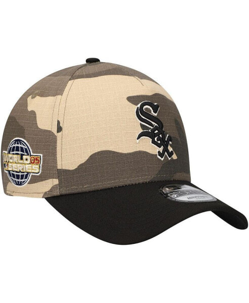 Men's Chicago White Sox Camo Crown A-Frame 9FORTY Adjustable Hat
