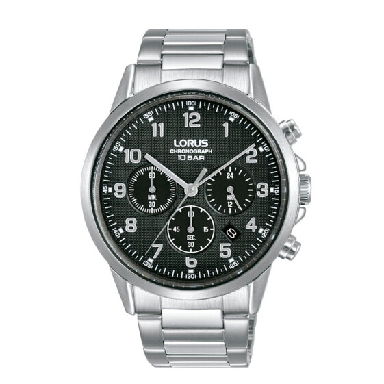 Мужские часы Lorus RT313KX9 Чёрный Серебристый