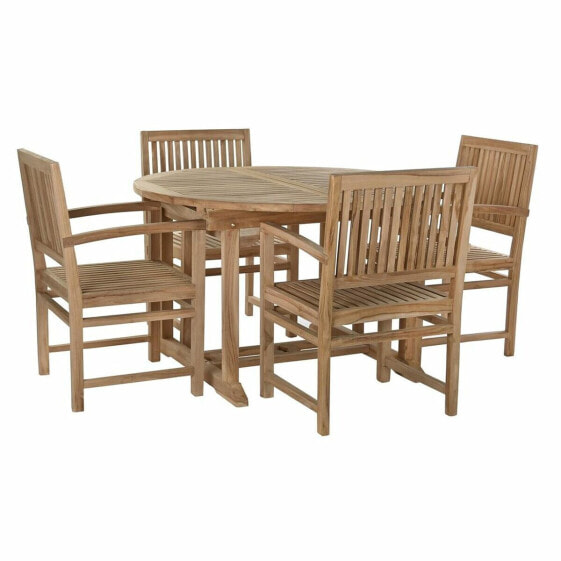 Набор садовой мебели DKD Home Decor Table set with 4 chairs 75 cm 120 x 120 x 75 cm