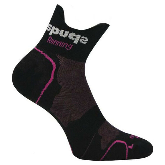 Спортивные носки Spuqs Coolmax Speed Черно-розовые