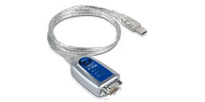 Moxa UPort 1150 - USB - DB-9M - Silver