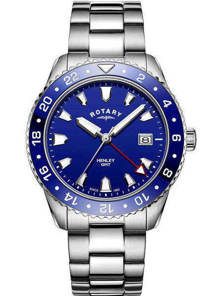 Часы Rotary Henley GMT 41mm