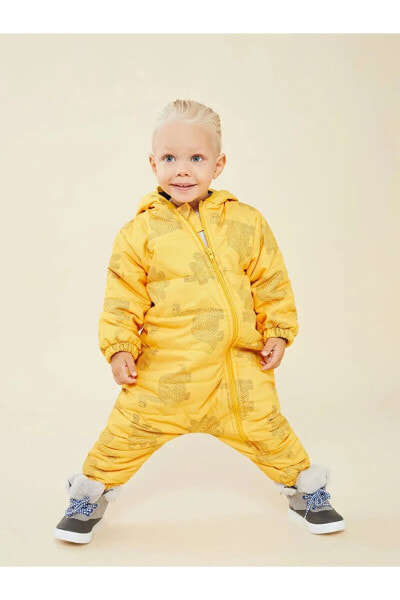 Куртка для мальчиков LCW Baby с капюшоном и длинным рукавом "Астронавт"