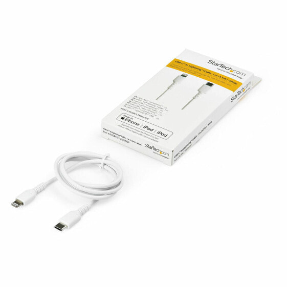 Кабель USB—Lightning Startech RUSBCLTMM1MW Белый 1 m