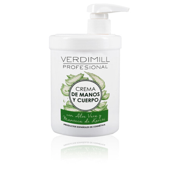 Verdimill Hand and Body Cream  Крем для рук и тела с алое вера и маслом карити 1000 мл