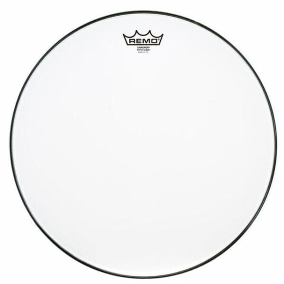 Remo 16" Emperor White Suede