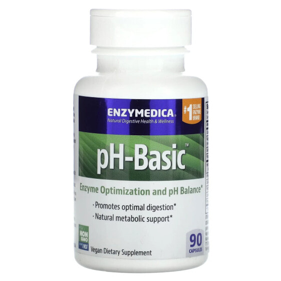 Пищеварительные ферменты Enzymedica pH-Basic, 120 капсул