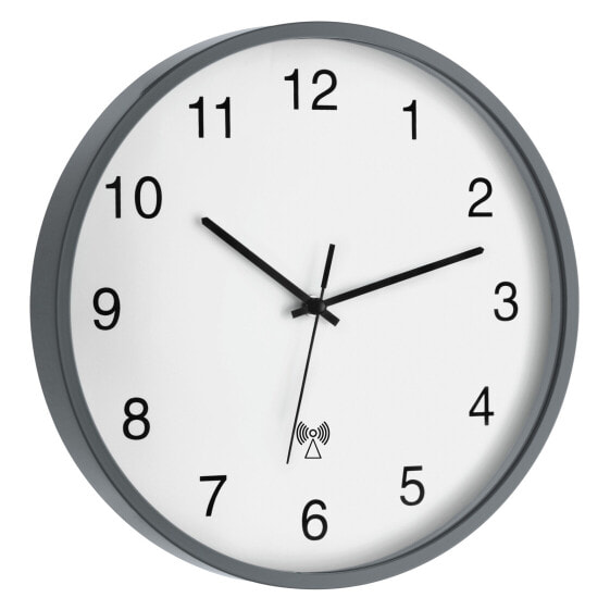 Часы настенные TFA 60.3511.10 - AA - 1.5 V - Серо-белые - Пластиково-стеклянные - 40 мм