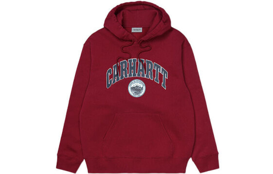 Carhartt WIP 棉质长袖套头连帽卫衣 男款 红色 / Толстовка Carhartt WIP I029511-0EU-XX