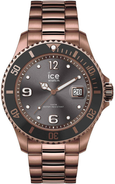 Ice-Watch - ICE steel Bronze - Men's wristwatch with metal strap - 016767 (Large)