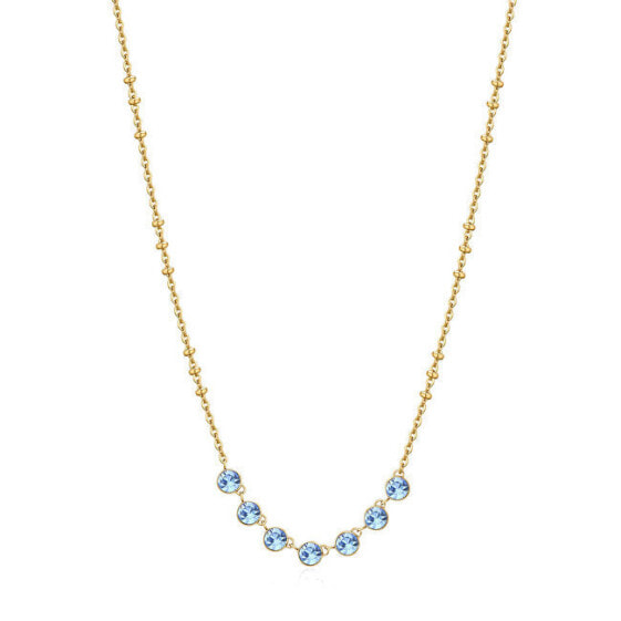 Колье Brosway Necklace BYM137 Blue Crystals