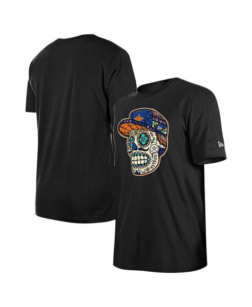 Men's Black Houston Astros Sugar Skulls T-Shirt