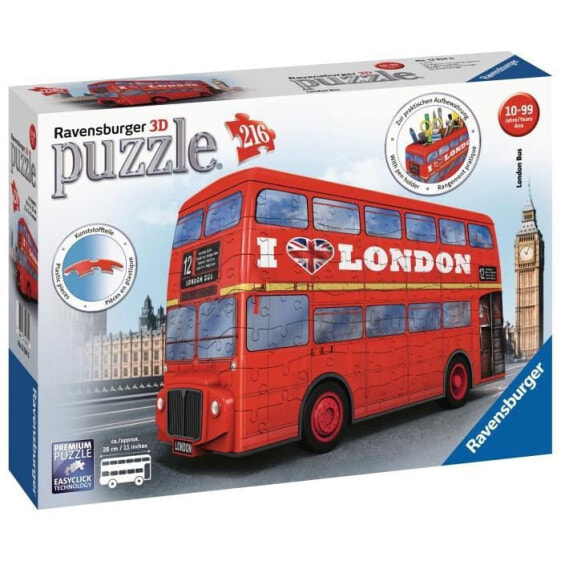 RAVENSBURGER - 3D Puzzle London Bus 216 Teile