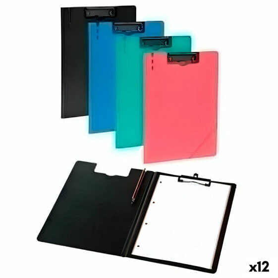 Folder Carchivo Multicolour A4 polypropylene (12 Units)