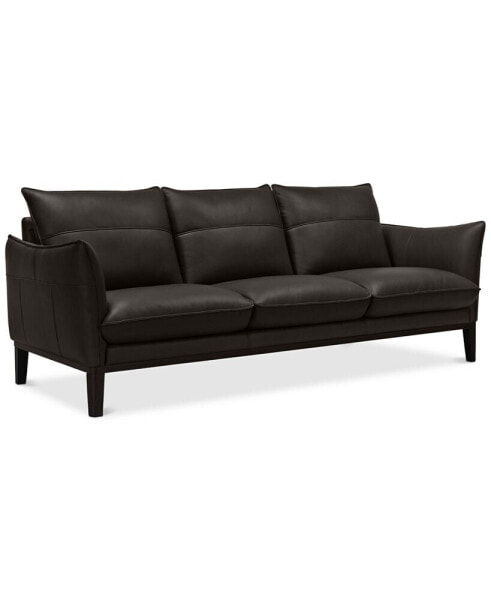 CLOSEOUT! Chanute 88" Leather Sofa, Created for Macy's