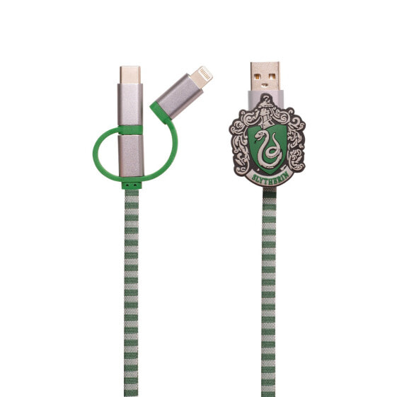 Thumbs Up 1002654 - 1 m - USB A - Micro-USB B - Green - Grey