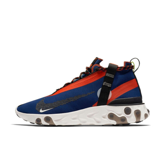 [AT3143-400] Mens Nike REACT RUNNER MID WR 'ISPA BLUE VOID TEAM ORANGE'