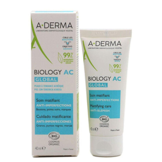 A-DERMA Biology Ac Global Mat 40ml Moisturizer