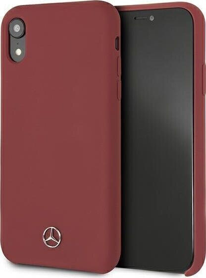 Mercedes Mercedes MEHCI61SILRE iPhone Xr czerwony/red hardcase Silicone Line