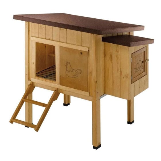 FERPLAST Basic Wooden Chicken Coop