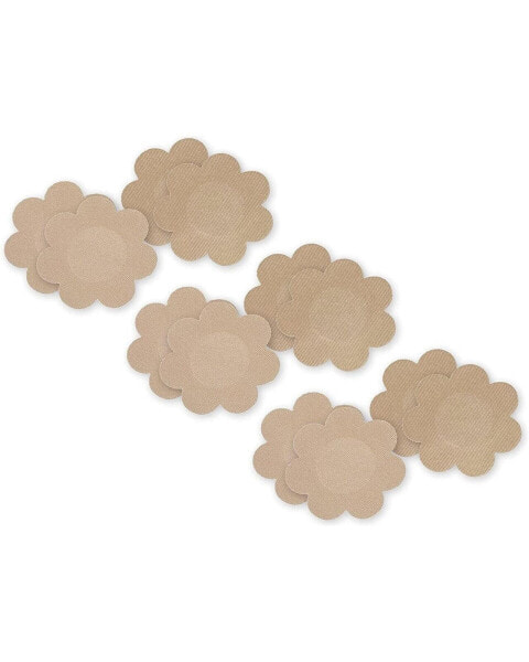 Fashion Forms 294552 Womens Disposable Breast Petals 6 Pack, Nude, Tan, One Size
