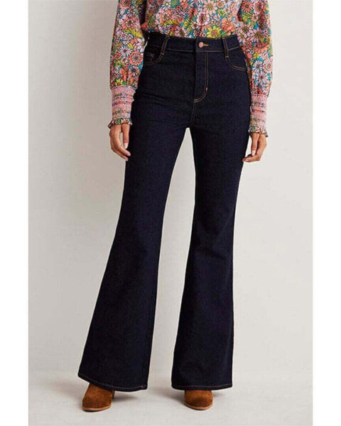 Boden High Waist Smart Flare Jean Women's