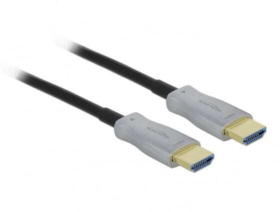 Тип товара: Кабель Delock HDMI Type A (Standard) 84133 50 м 18 Гбит/с Черный Серый