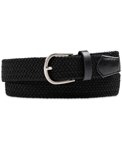 Men's Stretch Braid Belt, Created for Macy's