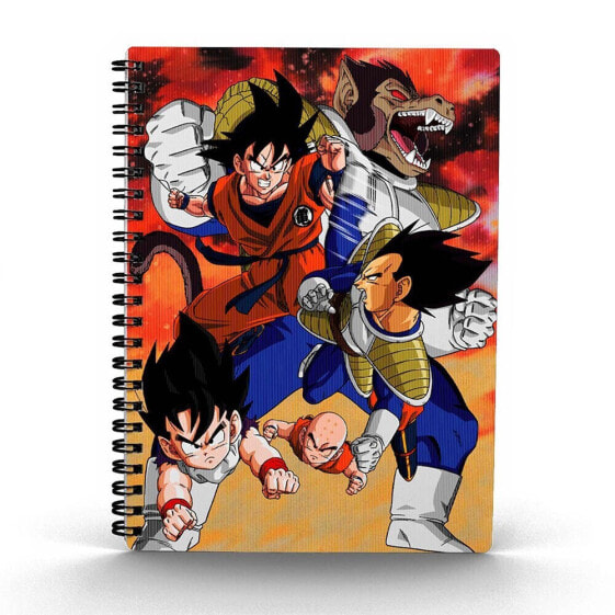 SD TOYS Goku Vs Vegeta Dragon Ball Z Notebook 3D