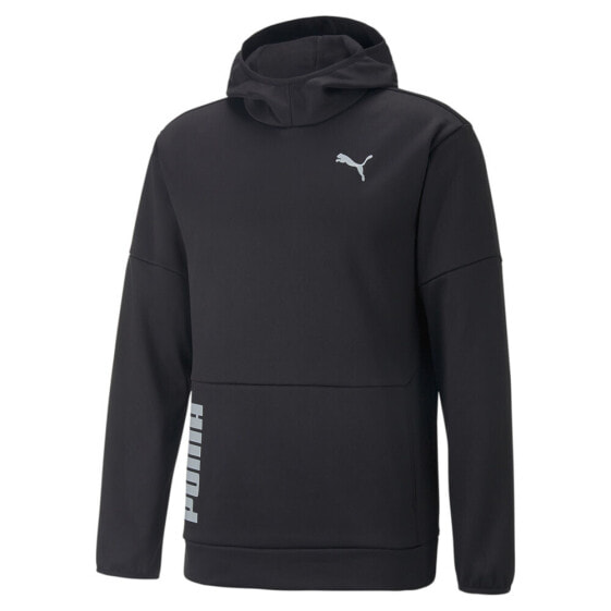 Puma Train All Day Pwrfleece Pullover Hoodie Mens Black Casual Outerwear 5223400