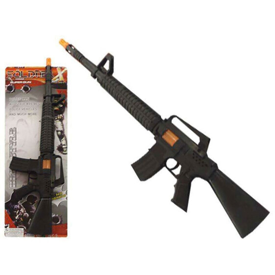 Игрушка подарочная с пулеметом Rama Metrallet со звуками 17x55x3.5 см
