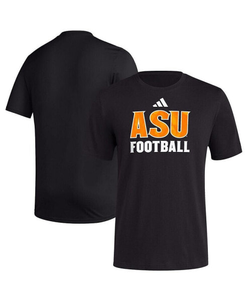 Men's Black Arizona State Sun Devils Sideline Strategy Glow Pregame T-shirt