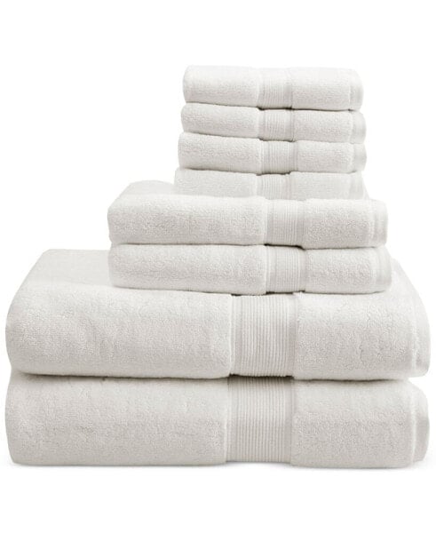 Solid 800GSM Cotton 8-Pc. Bath Towel Set