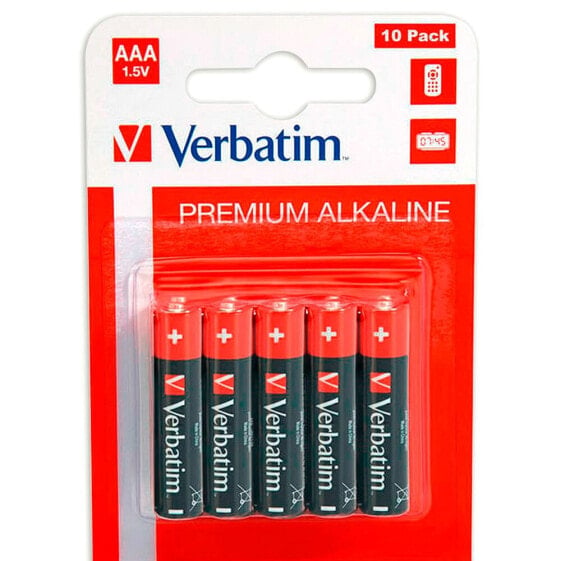 VERBATIM 1x10 Micro AAA LR 03 49874 Batteries