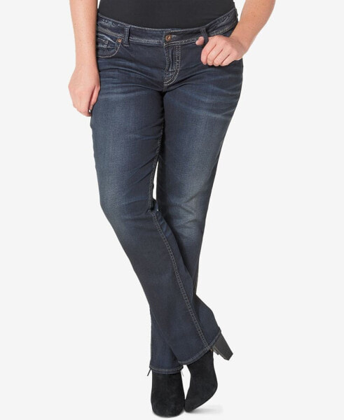 Джинсы женские Silver Jeans Co. модель Suki Slim Bootcut