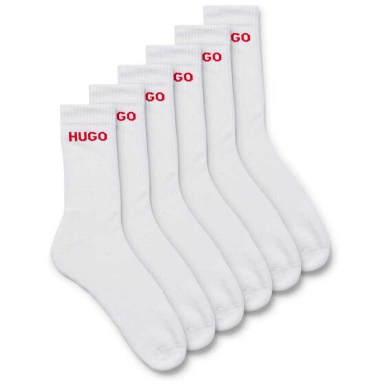 HUGO QS Rib Logo CC socks 6 pairs