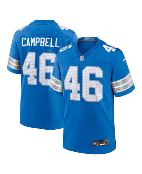 Men's Jack Campbell Detroit Lions Game Jersey