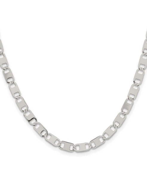 Chisel stainless Steel 5mm Anchor Chain Necklace