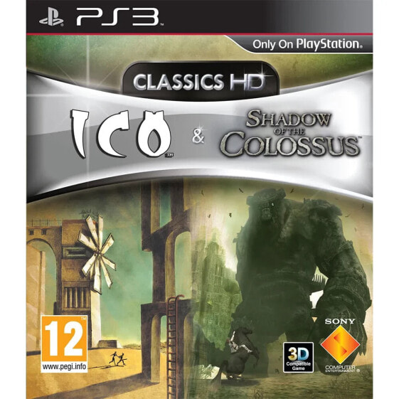 PLAYSTATION GAMES Ico & Shadow Of The Colossus Import UK