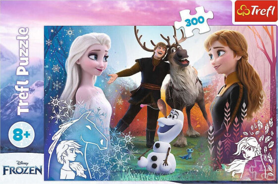 Trefl Puzzle 300el Magiczny czas. Frozen 2. Kraina Lodu 2. 23006 Trefl p8