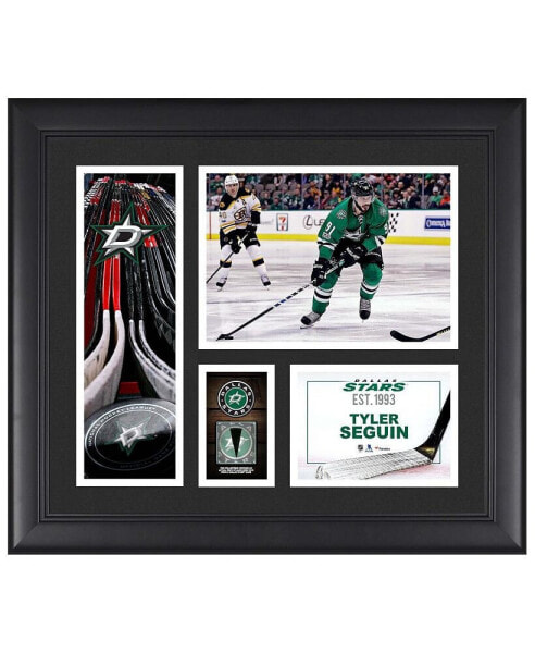 Tyler Seguin Dallas Stars Framed 15" x 17" Player Collage with a Piece of Game-Used Puck