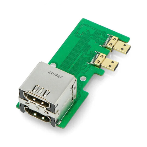 Board with microHDMI - HDMI adapter for Raspberry Pi 4B - Uctronics U6129