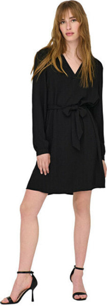 Платье повседневное Jacqueline de Yong JDYDIVYA Regular Fit 15300554 черное