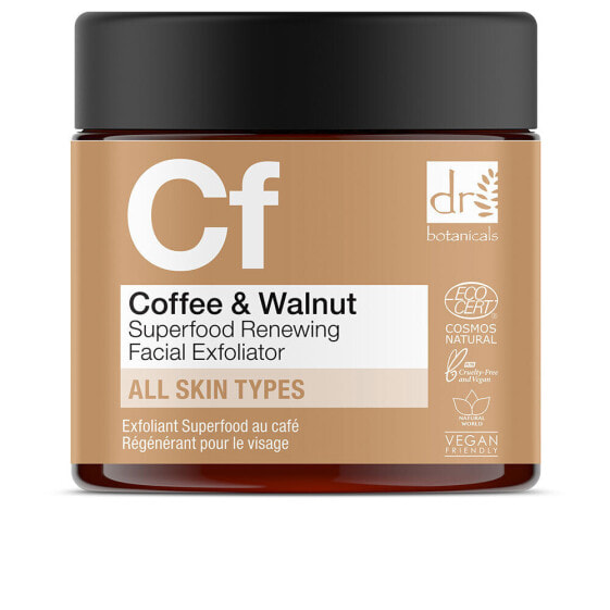 COFFEE & WALNUT SUPERFOOD renewing facial scrub 60 ml