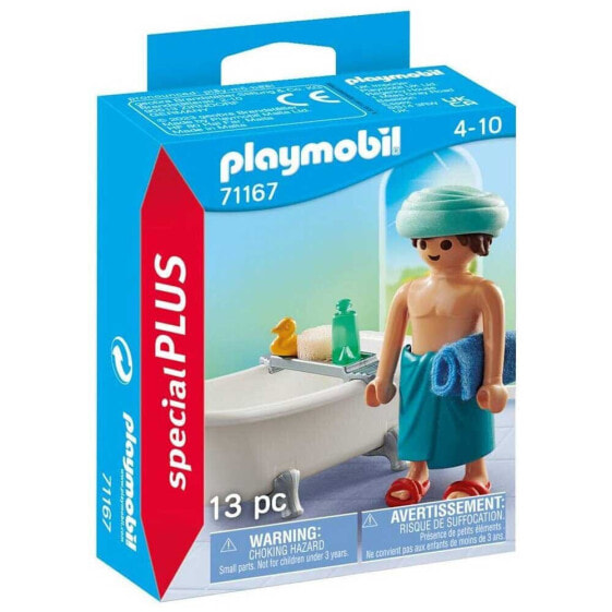 Конструктор Playmobil человек в ванной Multicolor