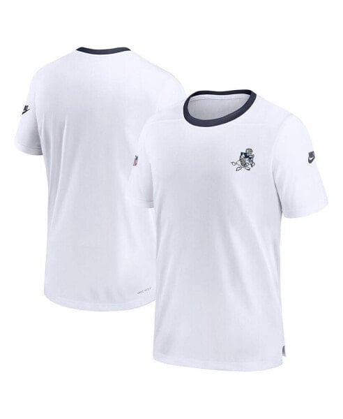Men's White Dallas Cowboys Sideline Coaches Alternate Performance T-shirt